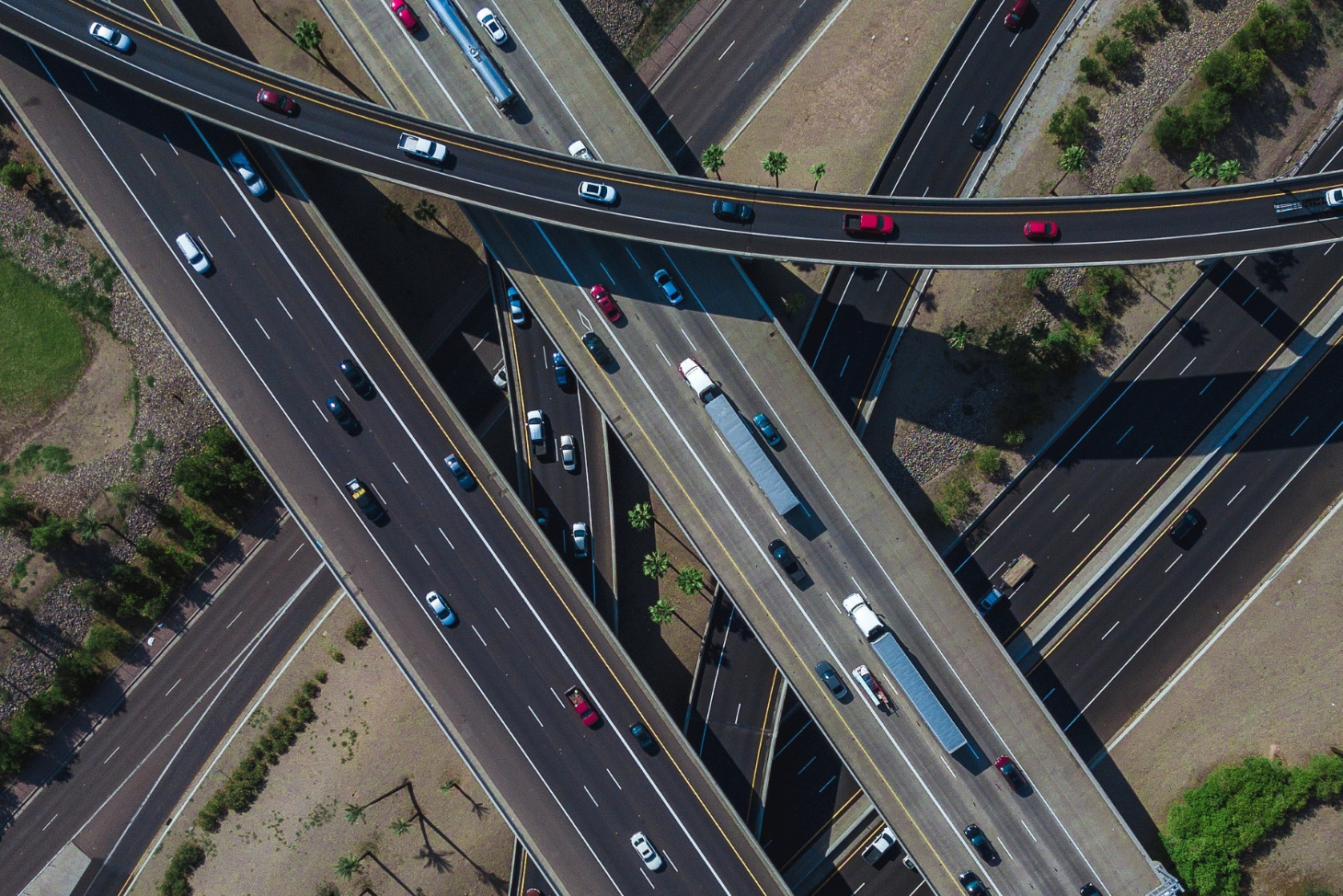 Highways aerial