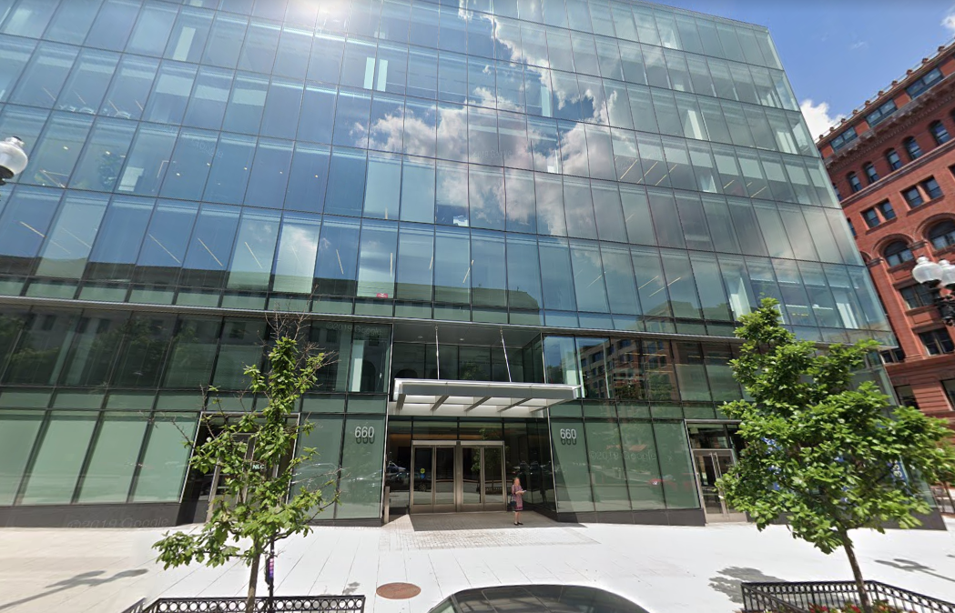 exterior of office building