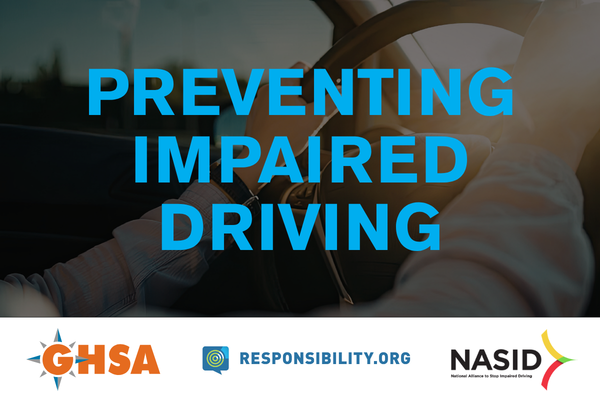 A person driving with texting reading preventing impaired driving