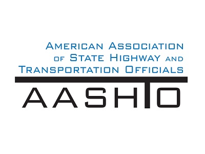 Text-based logo of the American Association of Highway and Transportation Officials (AASHTO)