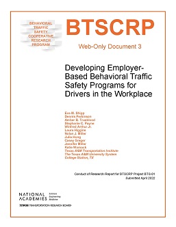 Developing Employer-Based Behavioral Traffic Safety Programs for Drivers in the Workplace