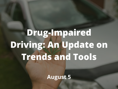 Drug-impaired driving webinar image