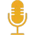 Icon of a studio microphone